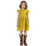 Детское платье с кружевом и помпонами 2Bunnies - фото