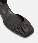 Кожаные балетки Micro Ballerina Lemaire, Dark Chocolate - фото 5