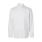 Рубашка с длинным рукавом Selected Reg-Performance, белый - фото 3