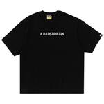 Футболка BAPE Gothic Logo Relaxed Fit Tee, Black - фото