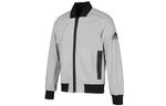 Куртка Men's adidas Bomber Wv Urban Woven Jacket Gray, серый - фото 2