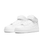 Кроссовки air force 1 mid '07 'triple white' Nike, белый - фото 3