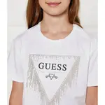 Футболка стандартного кроя Guess, белый - фото 4