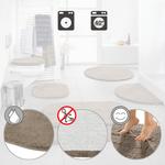 Коврик для ванной Erwin Müller Badematte Kefalonia, серо коричневый - фото 3