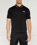 Футболка поло Slim fit Ea7, черный - фото