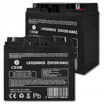 CSSB, гелевая батарея CSSB 12В 20Ач - фото 2