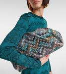 Сумка через плечо Zigzag Medium Missoni, Multi Turquoise - фото 6