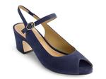 Туфли Bernardo Bailen Pump, Navy Suede - фото