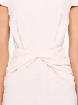 Платье миди с драпировкой Alexander McQueen, розовый - фото 5