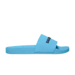 Кроссовки Balenciaga Wmns Pool Slides Light Blue, синий - фото