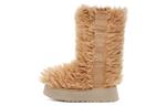 Зимние ботинки женские Oatmeal White Ugg - фото