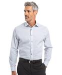 Мужская рубашка Connected Square Modern-Fit Nick Graham, White - фото 3