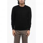 Черный тканевый свитер Roberto Collina, Black - фото