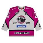 Джерси Supreme Rhinestone Hockey Jersey, Light Grey - фото