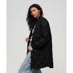 Флис Superdry Studios Long Liner, черный - фото 3