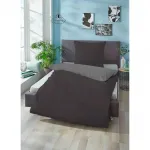 Постельное белье Biberna, (1 шт.), цвет anthrazit-grau - фото 3