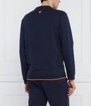 Толстовка Guess Active Quincey Regular Fit, синий / оранжевый - фото 4