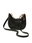 Мини-сумка Croissant на плечо TWINSET, черный - фото 2