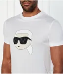Футболка Regular fit Karl Lagerfeld, белый - фото 4