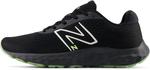 New Balance Кроссовки mens 520 V8, Black/Bleached Lime Glo/Phantom - фото 7