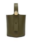 Сумка-ведро Pebble LOEWE, зеленый - фото