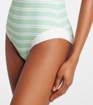 Бианко полосатый купальник Marysia, Mint Stripe - фото 5