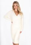 Вязаное платье faina, Natural White - фото 2