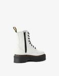 Ботинки кожаные Dr. Martens Jadon на платформе, белый - фото 4