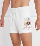 Шорты для плавания Hugo Bodywear Kook Regular Fit, белый - фото