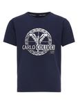 Футболка Carlo Colucci, темно-синий - фото