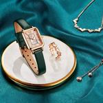 FILA Часы Elegance Goddess Collection Wrist Watch Quartz Movement Leather Strap White Dial Women's Watch - фото 8