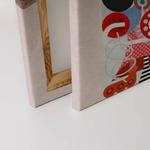 Картина на холсте A.S. Création Couples 3 цвет cremegraurotblau - фото 3