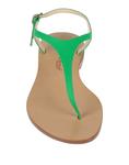 Сандалии Eddicuomo, зеленый - фото 4