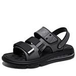 NMR Пляжные сандалии мужские черно-серые - фото 6