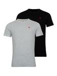 Рубашка U.S. POLO ASSN., цвет Grey/Black - фото