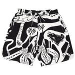 Шорты Rhude Strada Silk 'Black/White', черный - фото