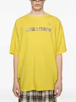 Футболка из смесового хлопка Acne Studios, желтый - фото 3