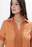 Блуза Maison Form'elle, оранжевый - фото 4