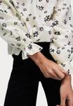 Блуза Marks & Spencer Blouse, Ivory Mix/Off-White - фото 3