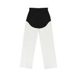 Брюки Rhude Cut Out Moto Straight Pants, Black/White - фото 2