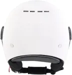 Детский мотоциклетный шлем BHR Demi-Jet 841 для мальчиков и девочек, сертифицирован по стандарту ECE 22.06. Устойчивый к царапинам визор, микрометрическая застежка и современный дизайн, Weiß - фото 9