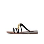 Шлепанцы женские Comely, черный - фото 4