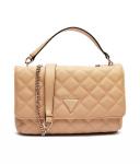 Сумка женская Guess с ремешком-цепочкой, серый - фото