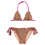 Мини-бикини Sundek «Магнолия», коричневый - фото