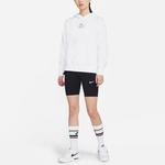Худи (WMNS) Nike Sportswear Swoosh Pullover Long Sleeves Hoodie White - фото 2