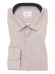 Рубашка MODERN FIT бежевого цвета Eterna - фото 5