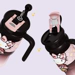 Echos Ice King термостакан 900 мл Sanrio, розовый/белый - фото 7