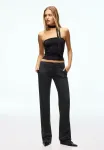 Брюки-Клеш Bershka, Black - фото 2
