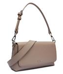 Сумка через плечо Calvin Klein, бежевый - фото 4