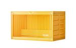 POP MART MINI Container Figure Display Case, Yellow Model Accessories - фото 2